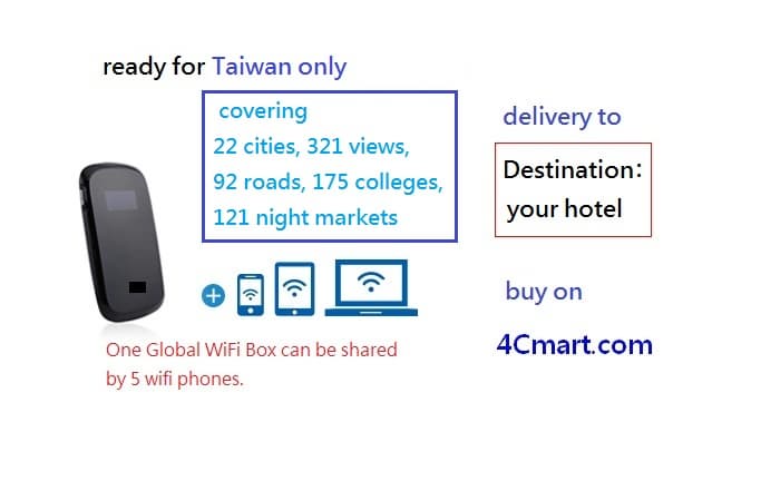 Global WiFi Box for Taiwan